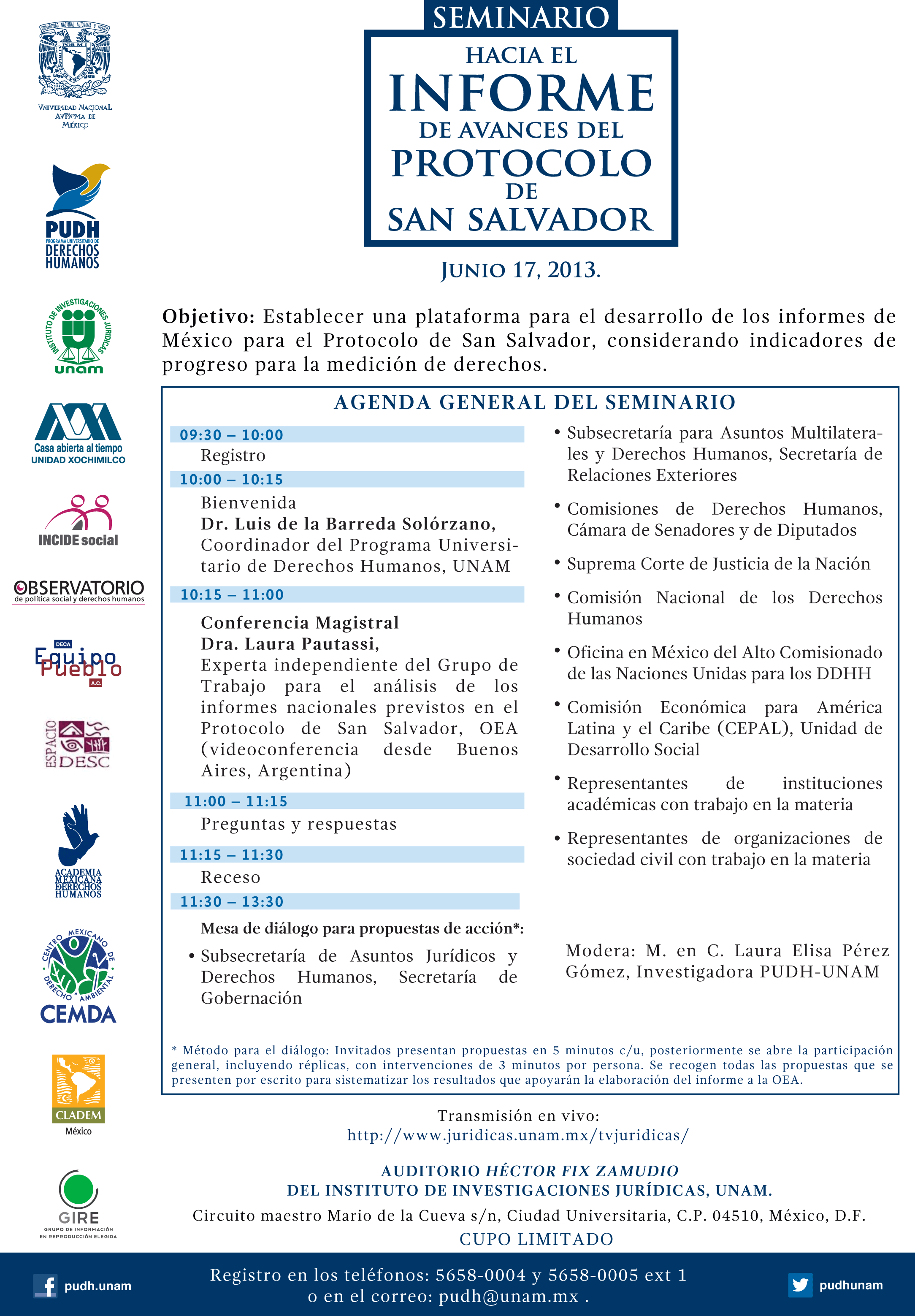 Seminario Hacia El Informe De Avances Del Protocolo De San Salvador 3563