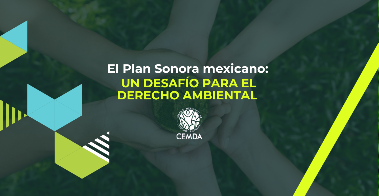 El Plan Sonora mexicano: un desafío para el derecho ambiental