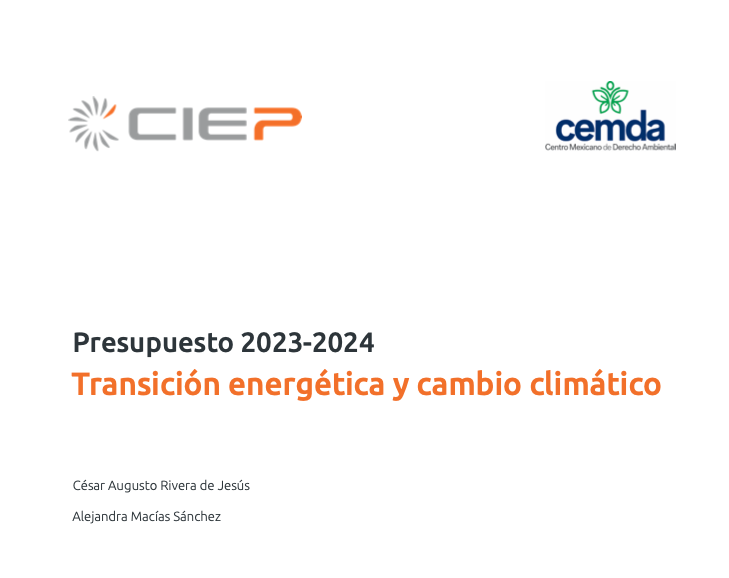 Casi la mitad del presupuesto destinado a combatir cambio climático se fue al Tren Maya, revela estudio del CIEP y CEMDA.