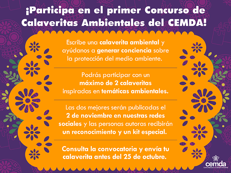 Concurso de Calaveritas Ambientales.