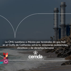 La ONU cuestiona a México por terminales de gas fósil en el Golfo de California: advierte violaciones ambientales, climáticas y de derechos humanos