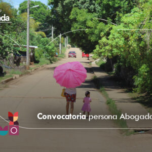 Convocatoria persona Abogada Jr.